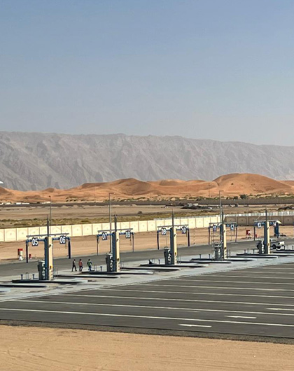 Tanker Filling Station at Al Ain Region