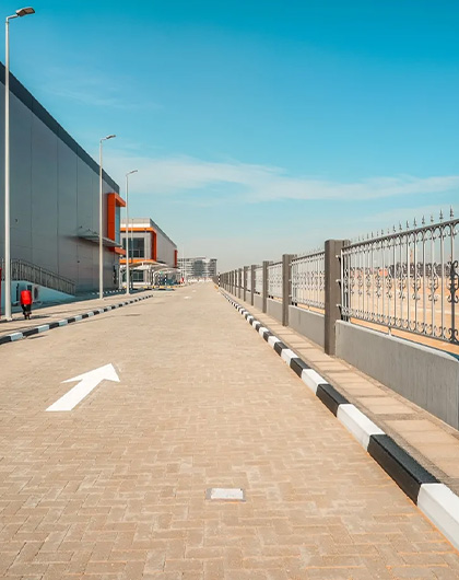 Warehouses - Phase III at Dubai Industrial City (Infrastructure and Road works)