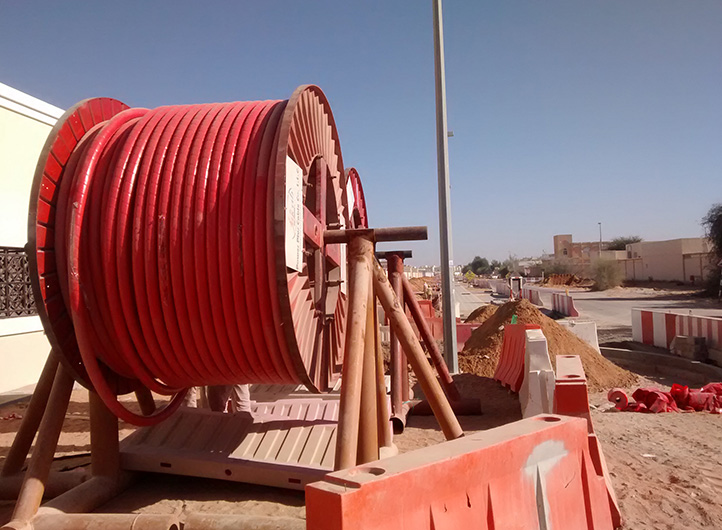 Installation of MV/LV Cables, Equipment & Digital Energy Meters.