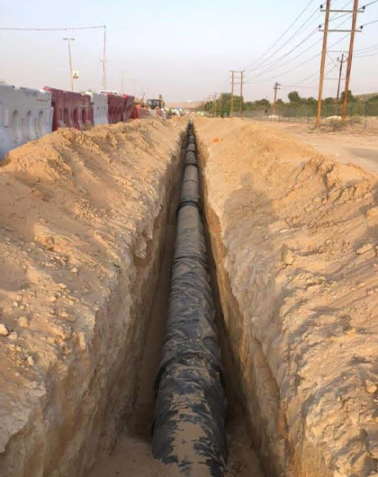Replacement of Existing Water Distribution Network in Al Dhafra Region – Ghayati and Liwa
